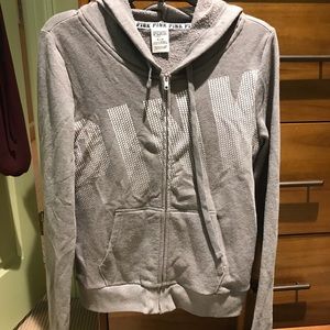 New with tags Victoria’s Secret PINK zip up hoodie